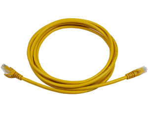PowerPRO Yellow Cat.5e U/UTP Patch Cord - PVC